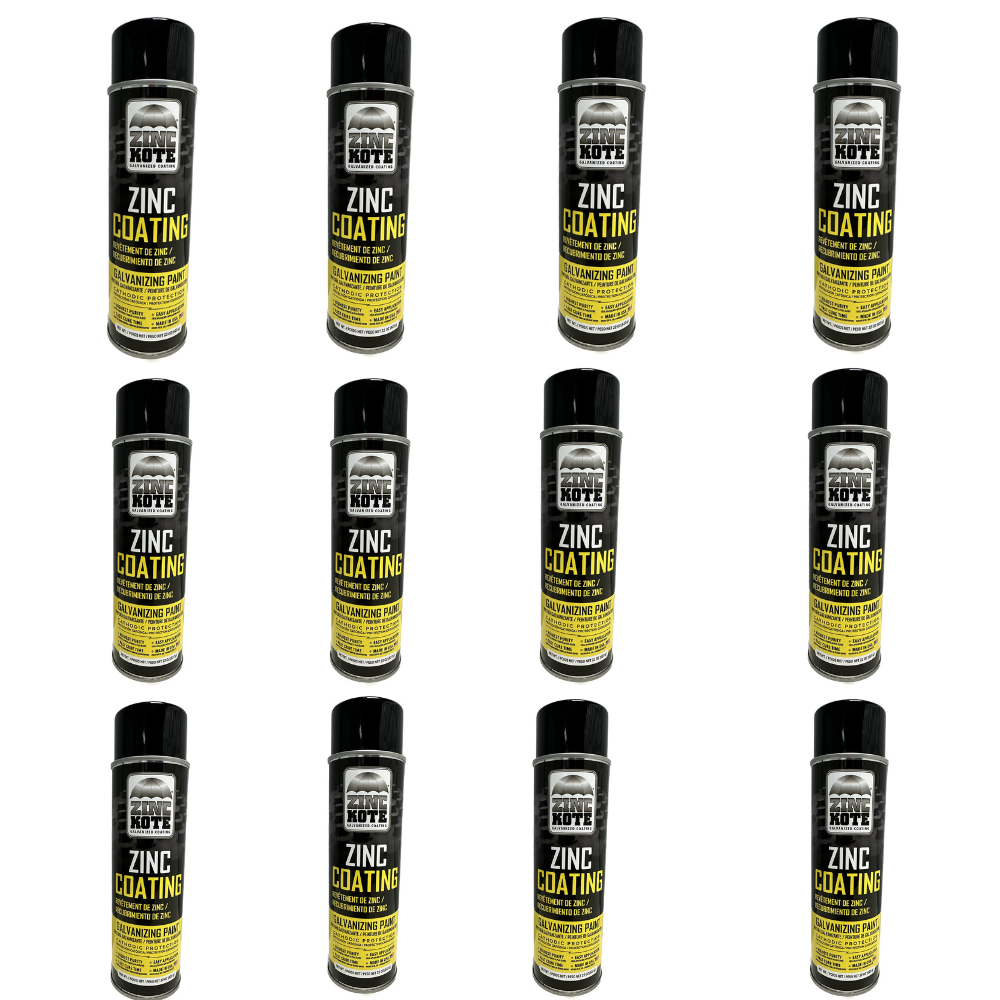 ZincKote Aerosol Zinc Film Cold Galvanizing Coating 13.5oz  from Columbia Safety